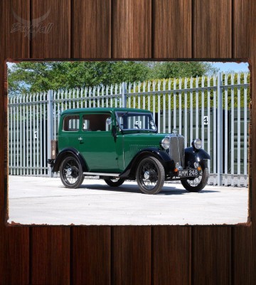 Металлическая табличка Morris Minor Saloon